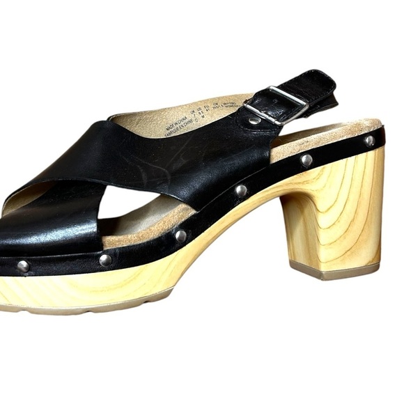 Clarks Womens Ledella Club Open Toe Ankle Strap Slingback Sandals- Size 9.5 - Picture 6 of 8